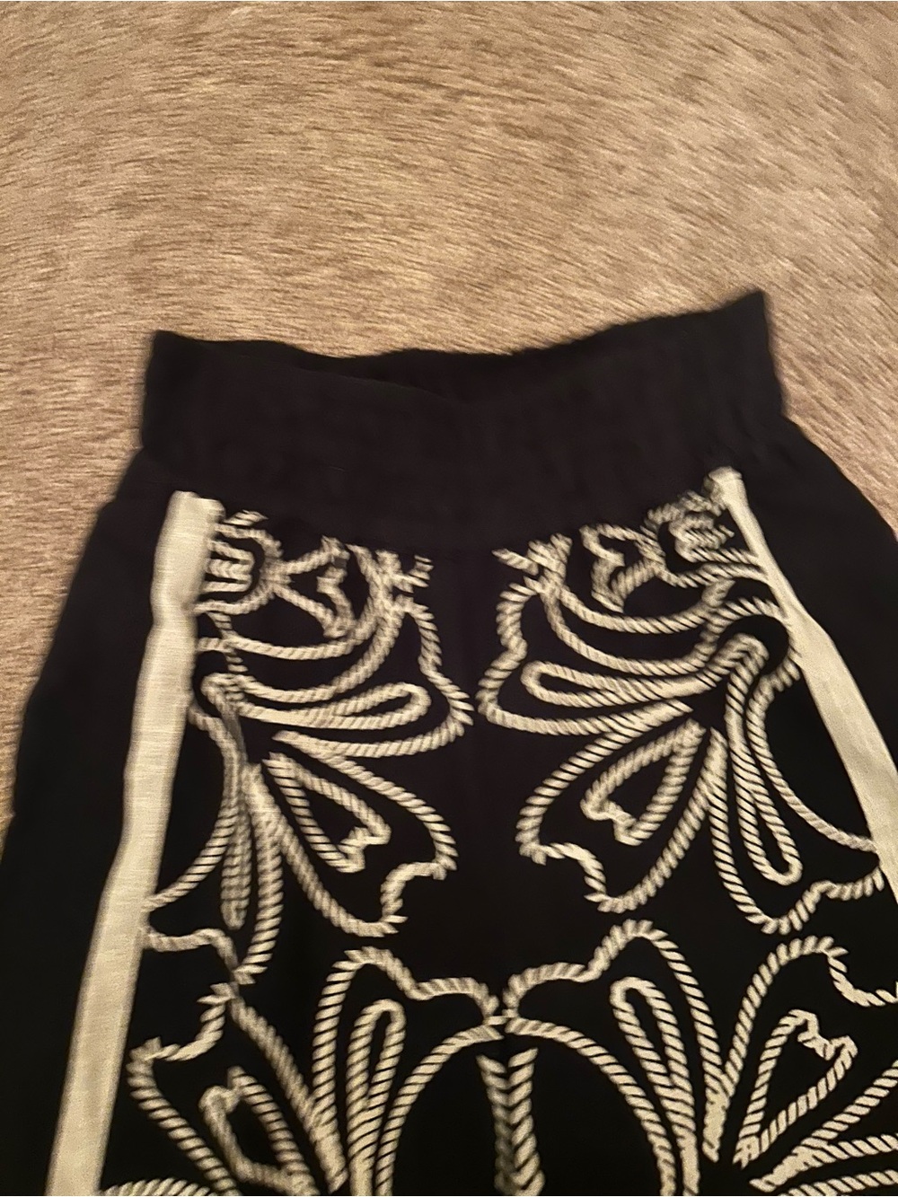 Anthropologie linen blend wide leg crop pants - Picture 6 of 7